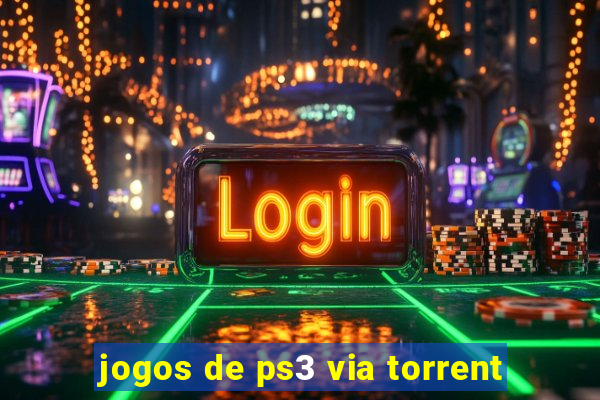 jogos de ps3 via torrent